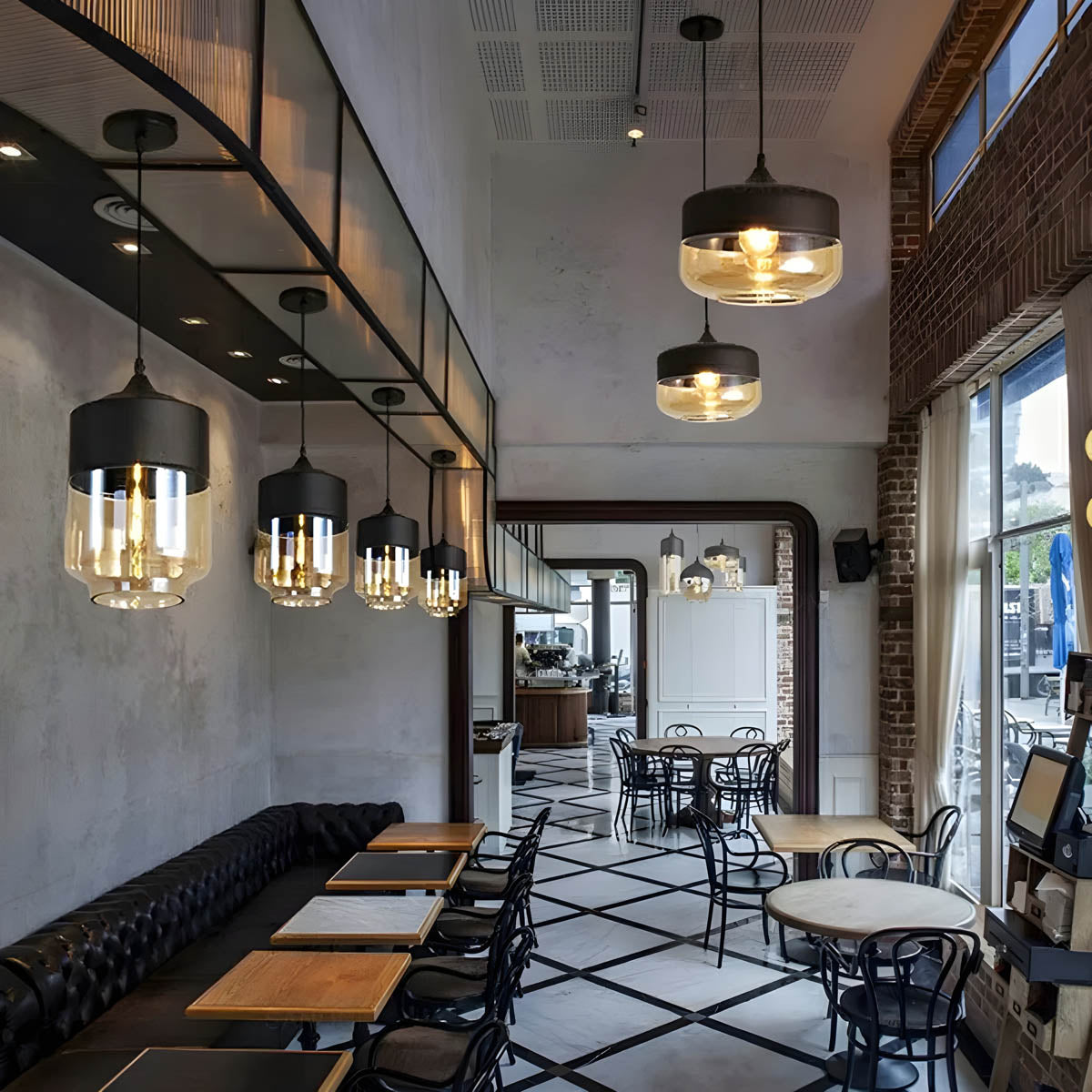 Cedar Vessel Glass Pendant Light — gallery image 7