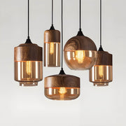 Cedar Vessel Glass Pendant Light — gallery image 9