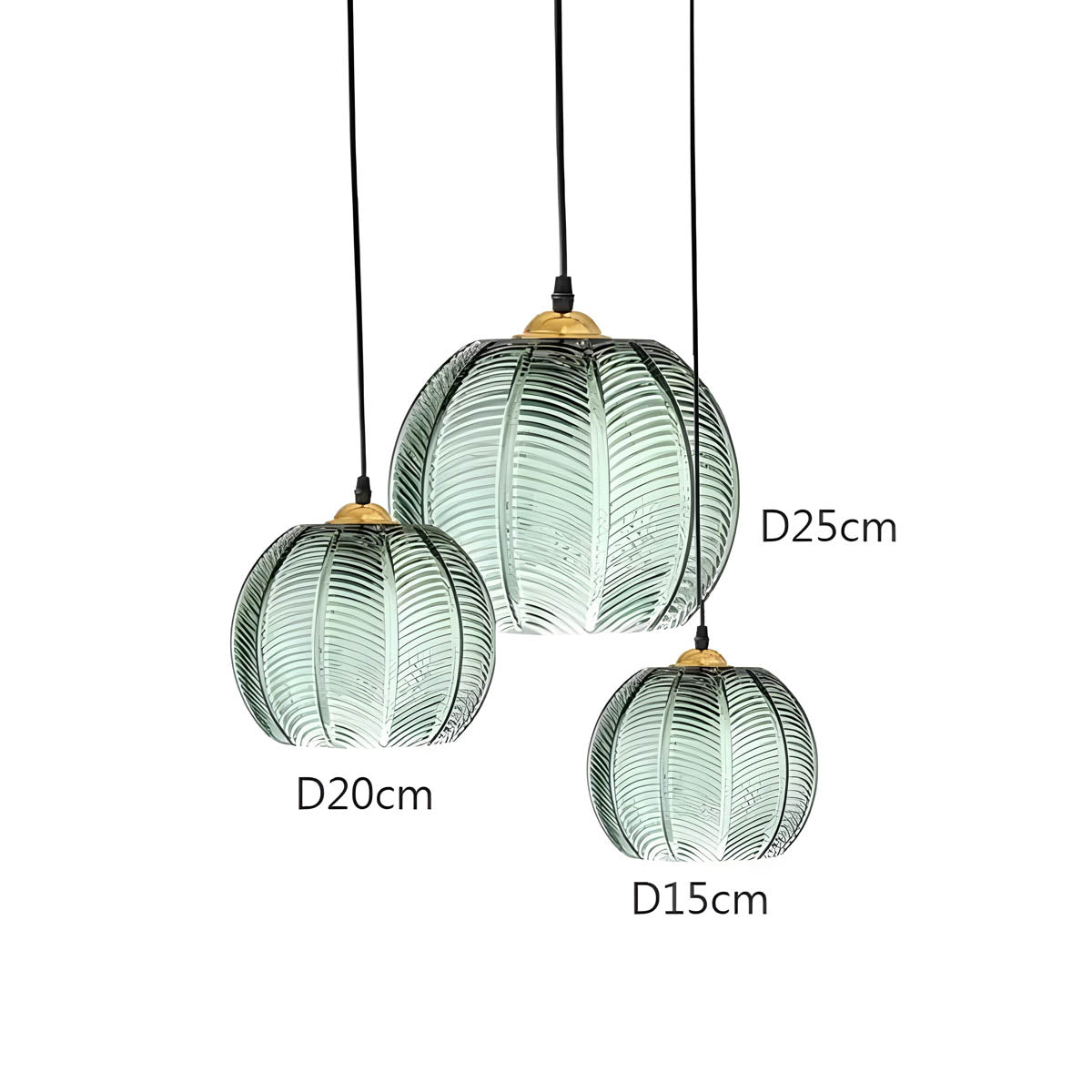 Mapledale Cove Glass Pendant Light — gallery image 4