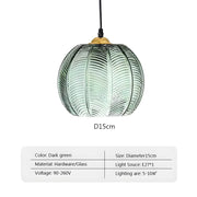 Mapledale Cove Glass Pendant Light — gallery image 8