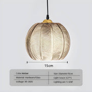 Mapledale Cove Glass Pendant Light — gallery image 9