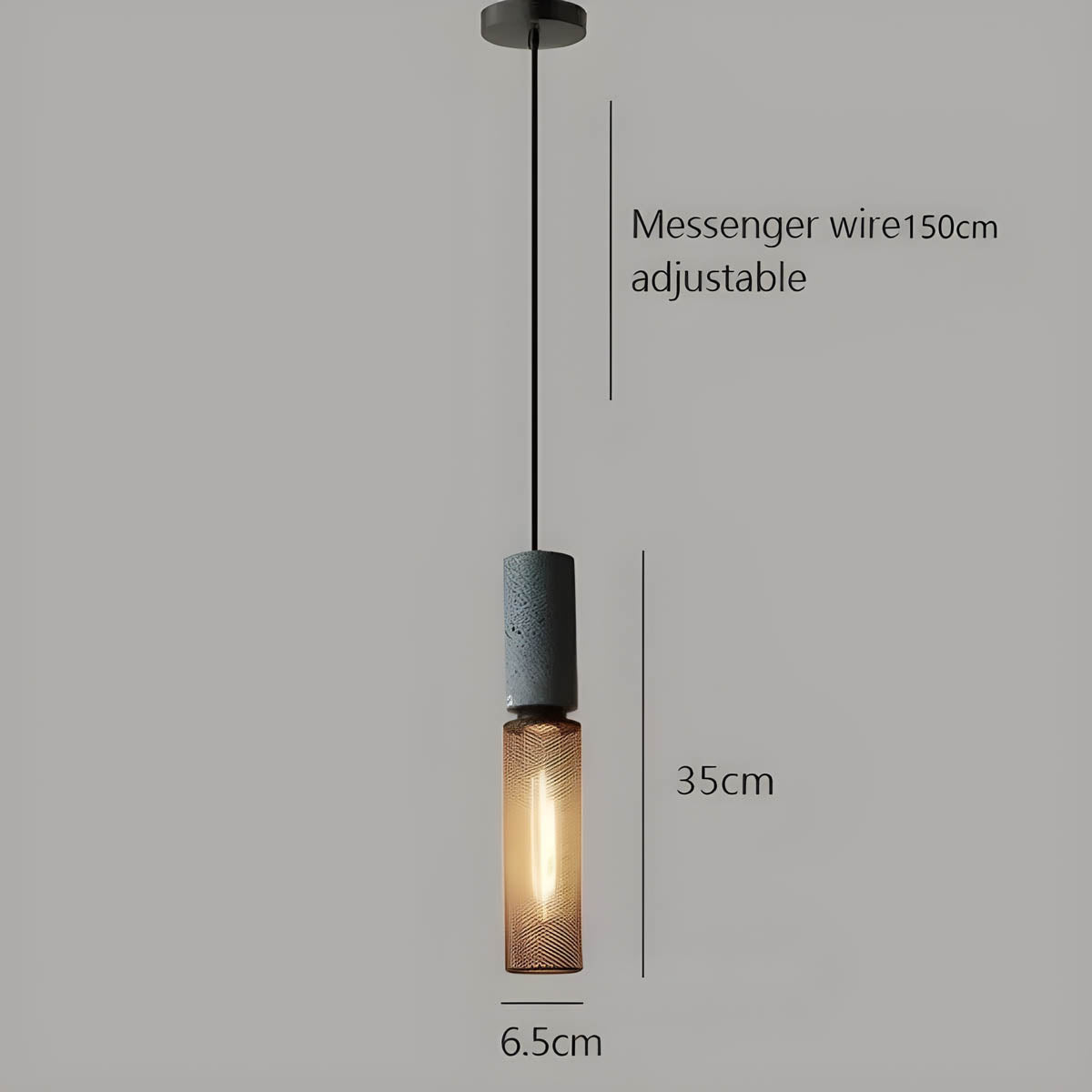 
Pemberley Cove Iron Pendant Light — photo 13