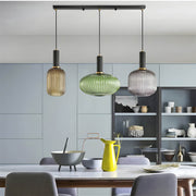 Cedar Veil Textured Glass Pendant Light — gallery image 11