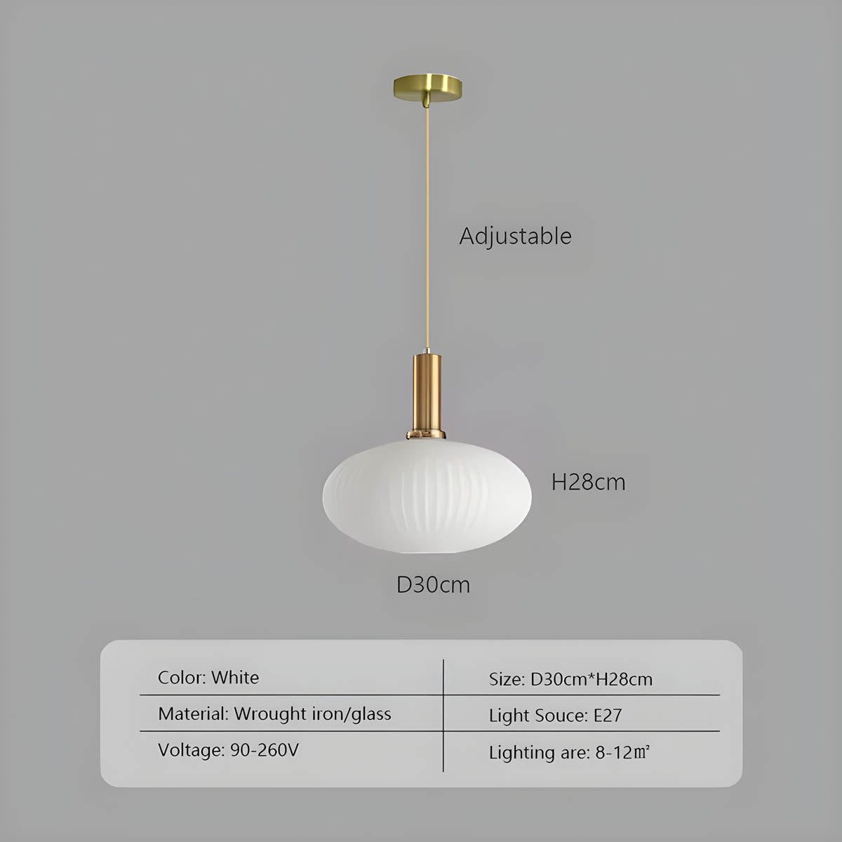 Cedar Veil Textured Glass Pendant Light — gallery image 34