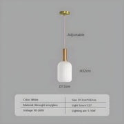 Cedar Veil Textured Glass Pendant Light — gallery image 35