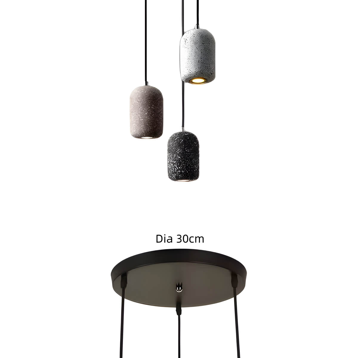 Silverwood Cove Glass Chandelier — gallery image 19