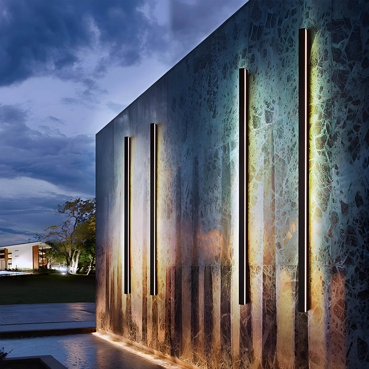 Bracken Reach Aluminum Outdoor Wall Light — gallery image 8
