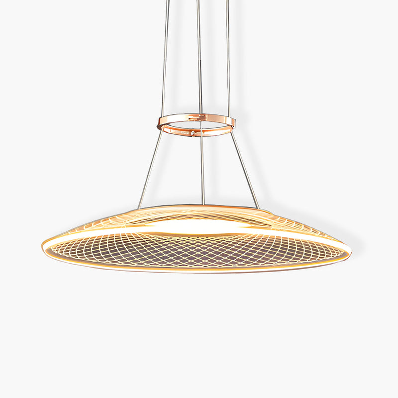 Cedar Reach Aluminum Chandelier — gallery image 1