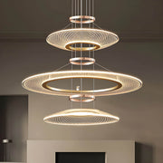 Cedar Reach Aluminum Chandelier — gallery image 3