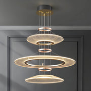 Cedar Reach Aluminum Chandelier — gallery image 8