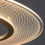 Cedar Reach Aluminum Chandelier — gallery image 7