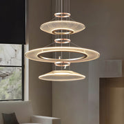 Cedar Reach Aluminum Chandelier — gallery image 9