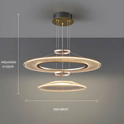 Cedar Reach Aluminum Chandelier — gallery image 16