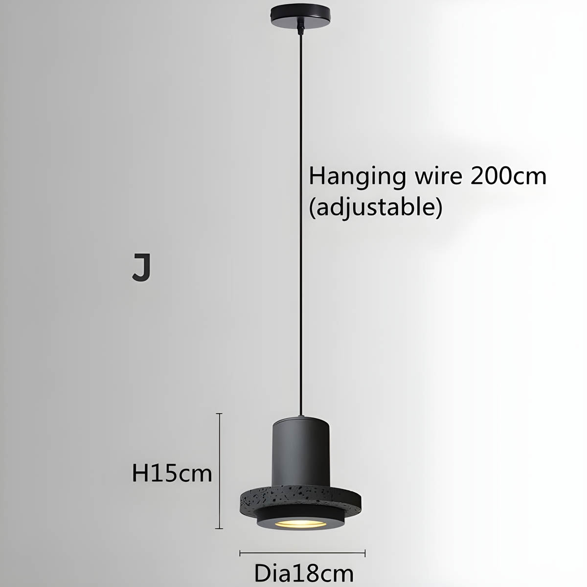 Kestrel Reach Iron Pendant Light — gallery image 5