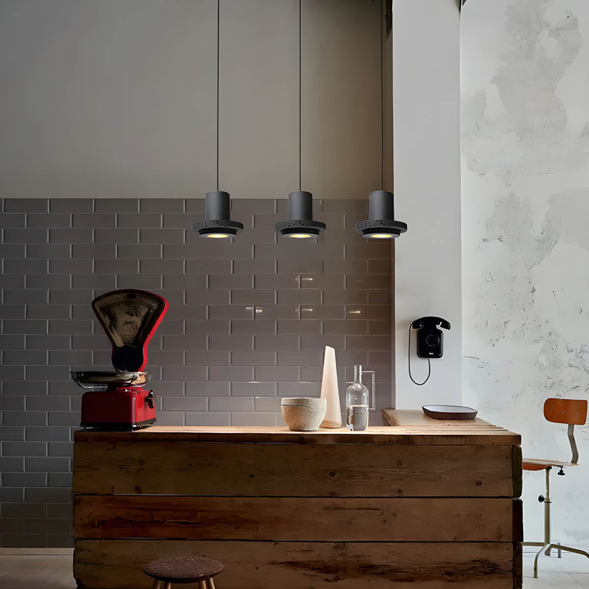 Kestrel Reach Iron Pendant Light — gallery image 7
