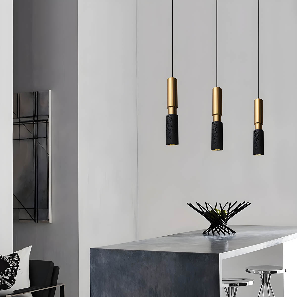 Kestrel Reach Iron Pendant Light — gallery image 9