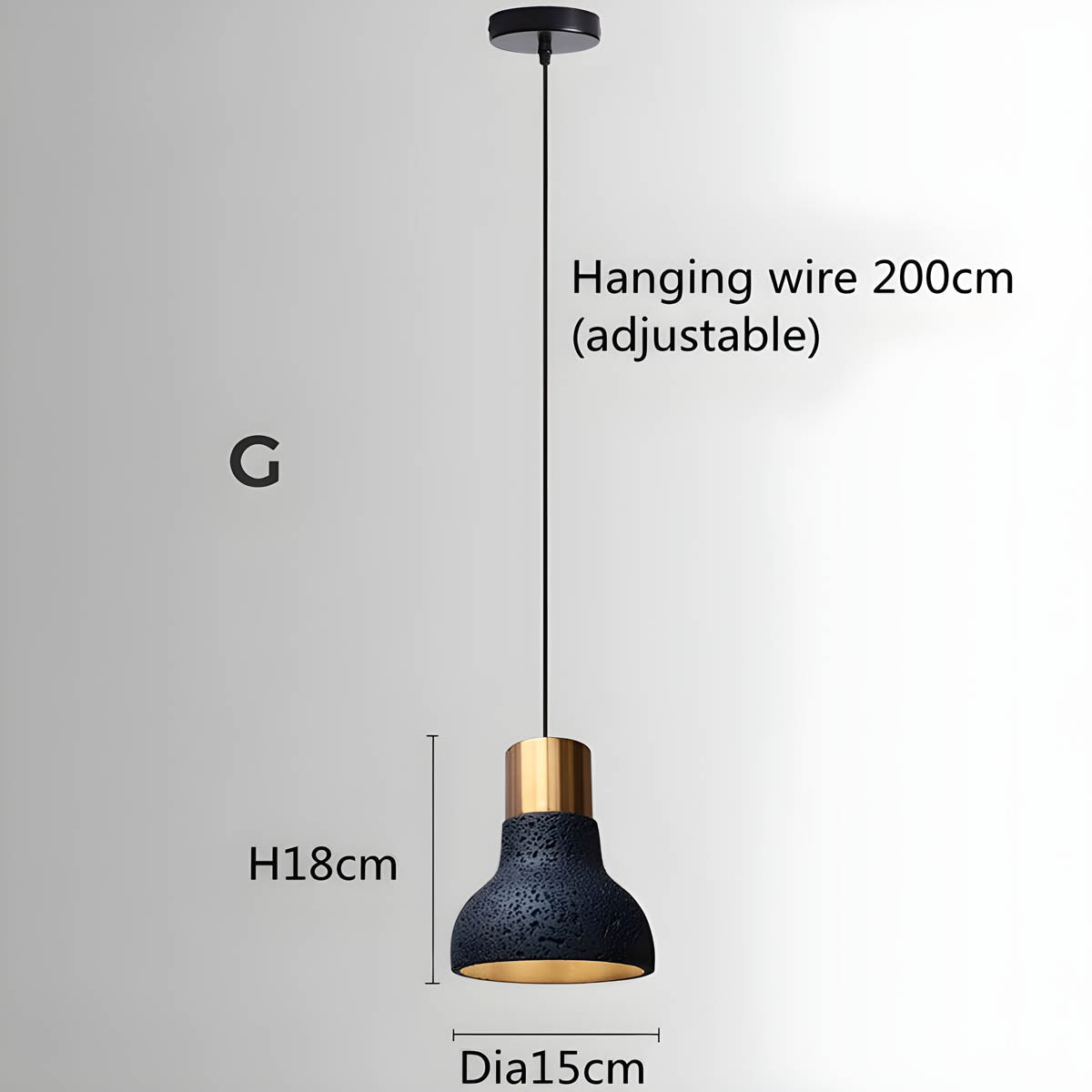 Kestrel Reach Iron Pendant Light — gallery image 25