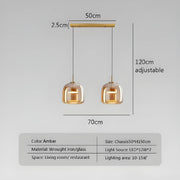 Hollis Reach Glass Chandelier — gallery image 5