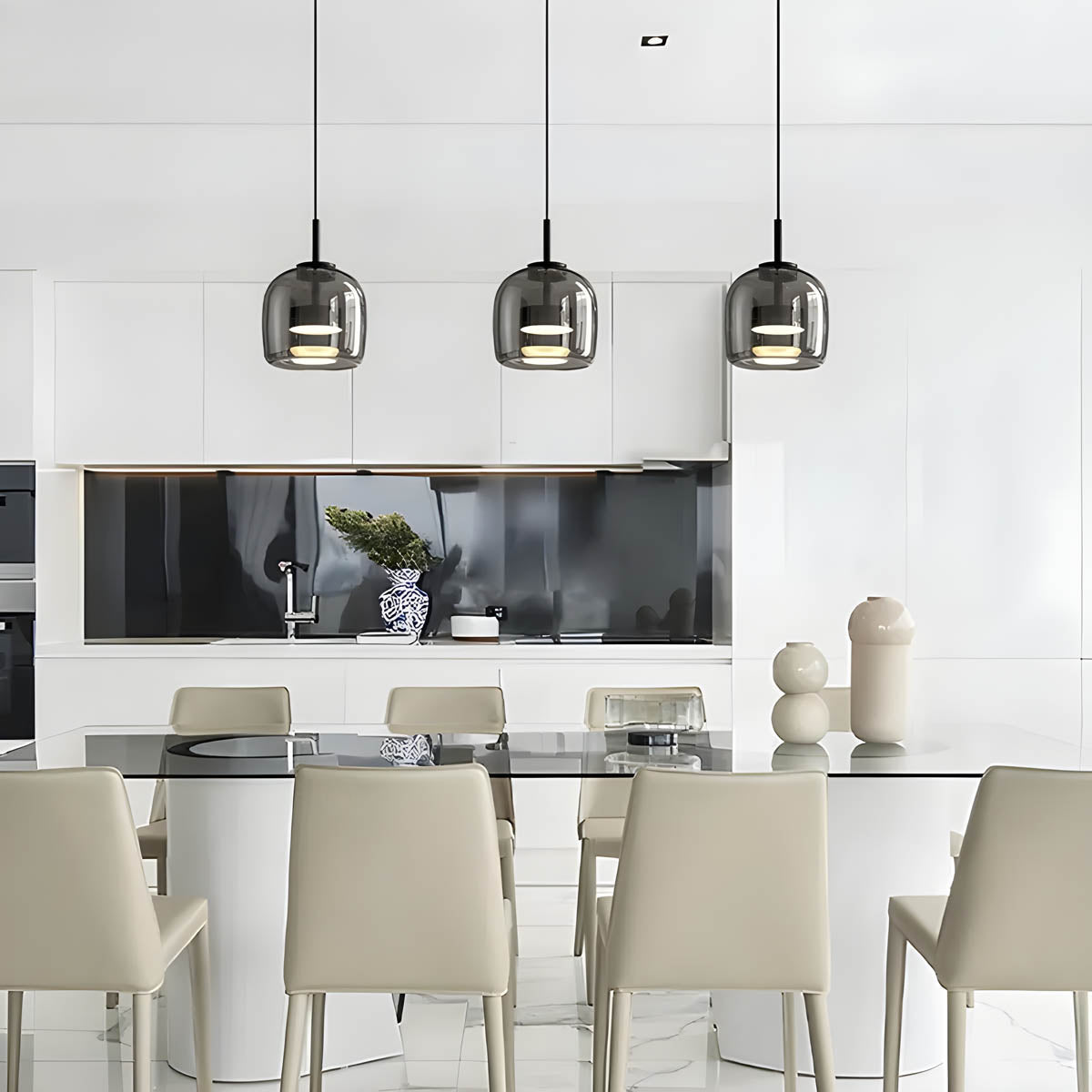 Hollis Reach Glass Chandelier — gallery image 7