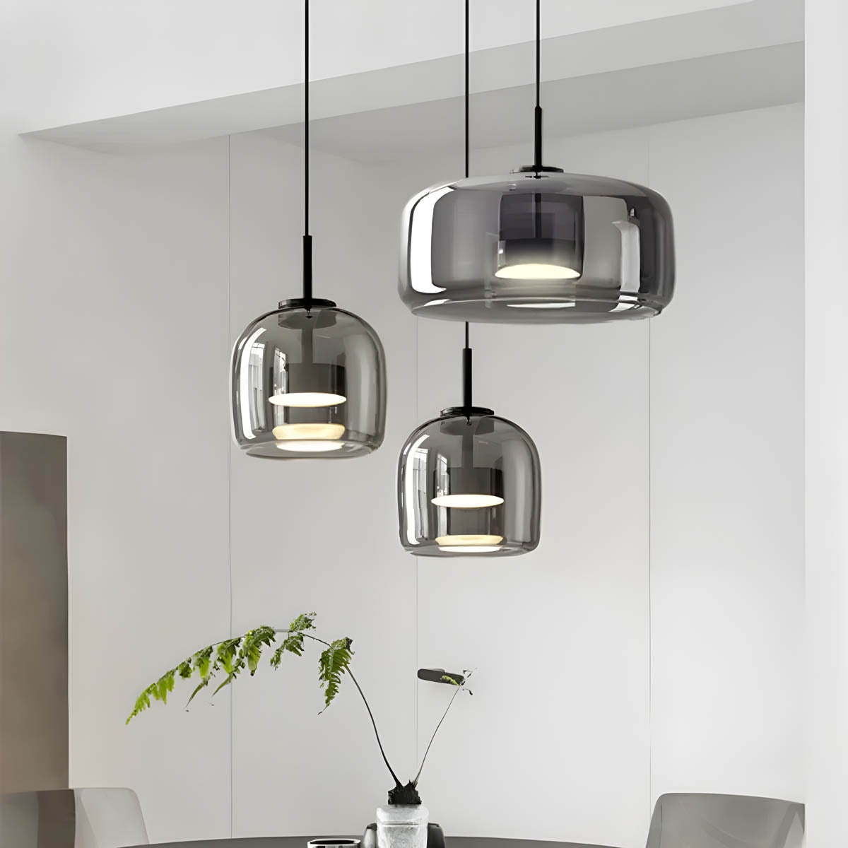 Hollis Reach Glass Chandelier — gallery image 2