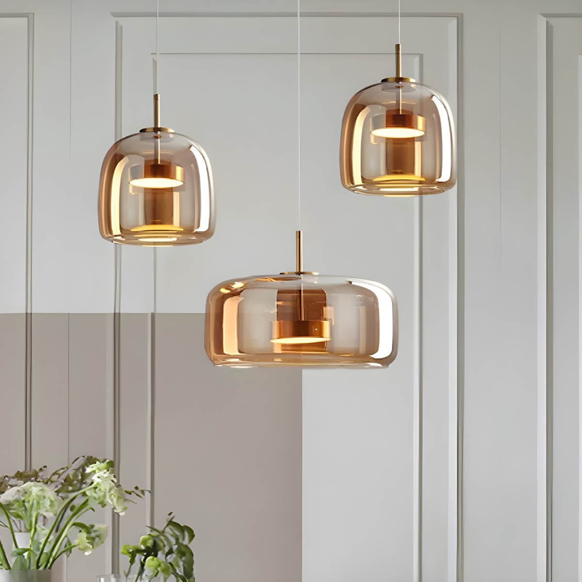 Hollis Reach Glass Chandelier — gallery image 9