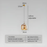 Hollis Reach Glass Chandelier — gallery image 13