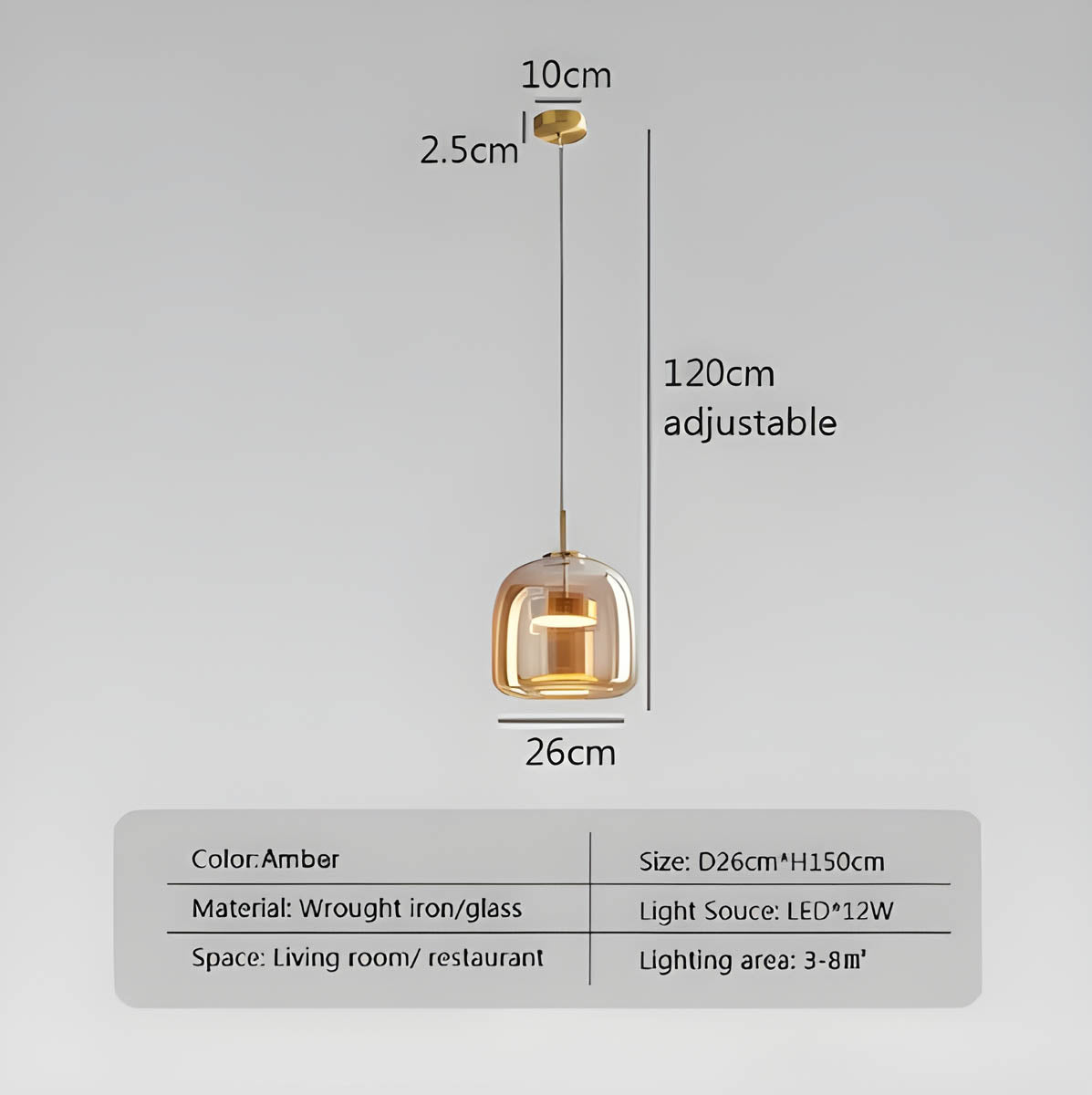 Hollis Reach Glass Chandelier — gallery image 13