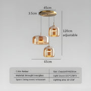 Hollis Reach Glass Chandelier — gallery image 16