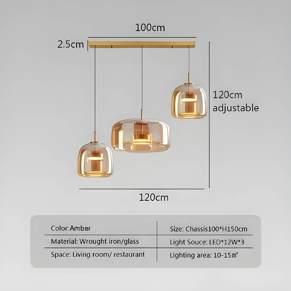 Hollis Reach Glass Chandelier — gallery image 24