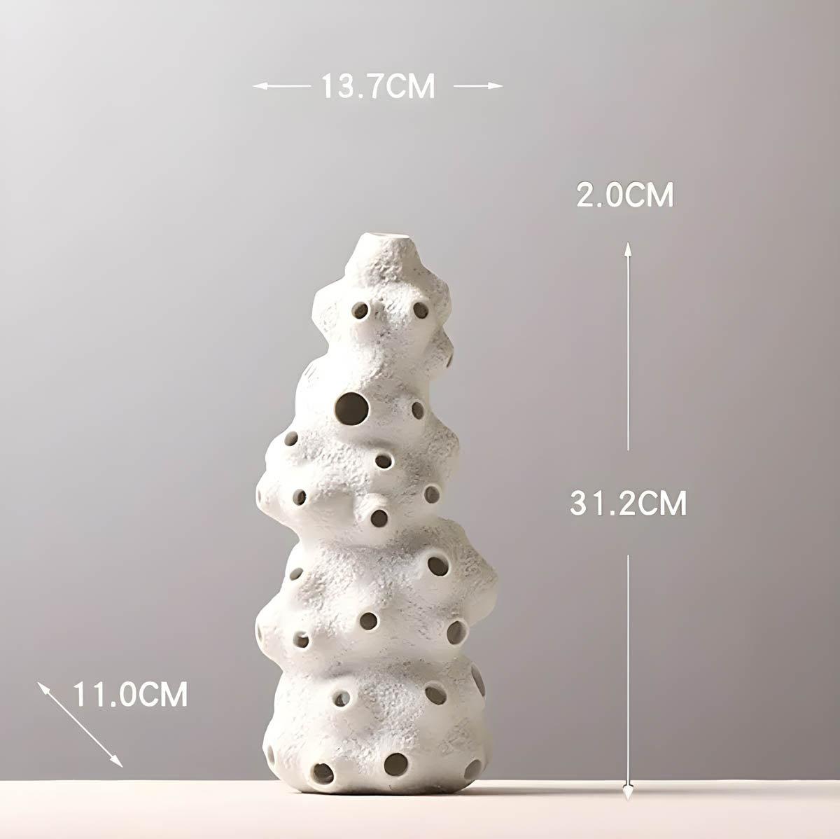 Tilden Reach Ceramic Vase — gallery image 7