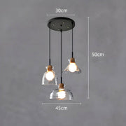 Birch Reach Glass Chandelier — gallery image 11