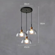 Birch Reach Glass Chandelier — gallery image 12
