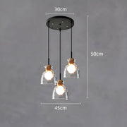 Birch Reach Glass Chandelier — gallery image 13
