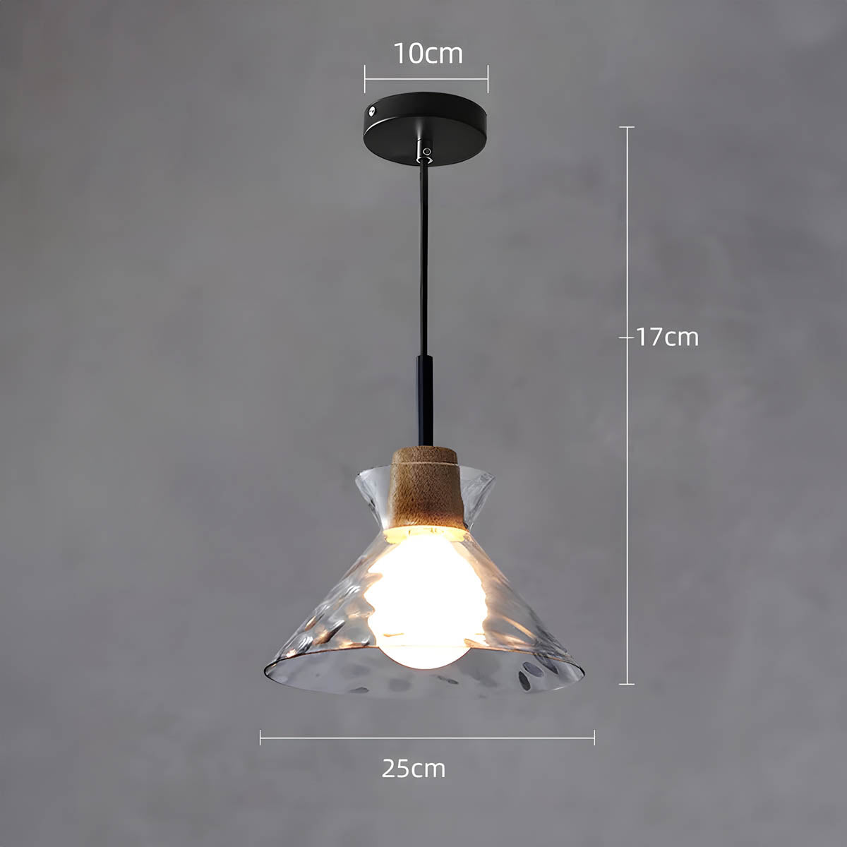 Birch Reach Glass Chandelier — gallery image 15