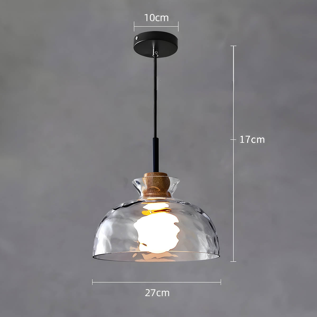 Birch Reach Glass Chandelier — gallery image 19