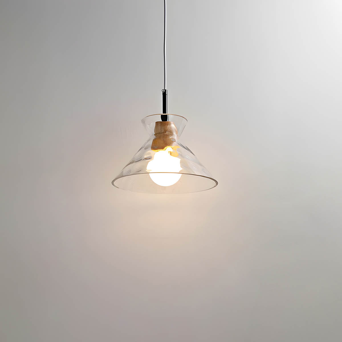 Birch Reach Glass Chandelier — gallery image 9