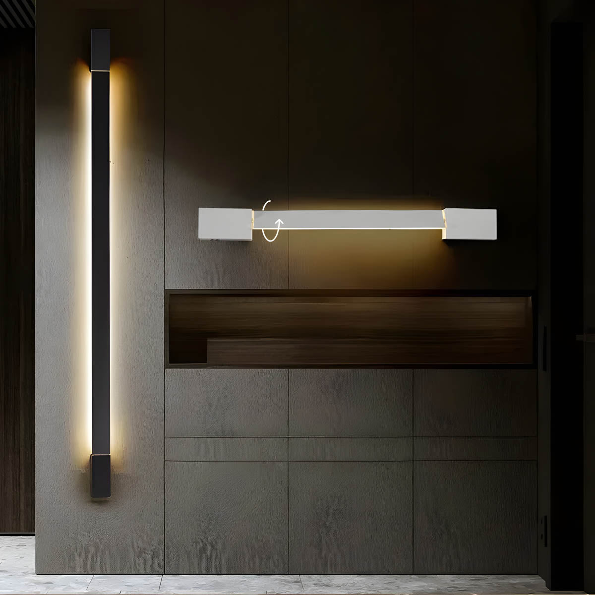 Waverley Reach Aluminum Wall Sconce — gallery image 3