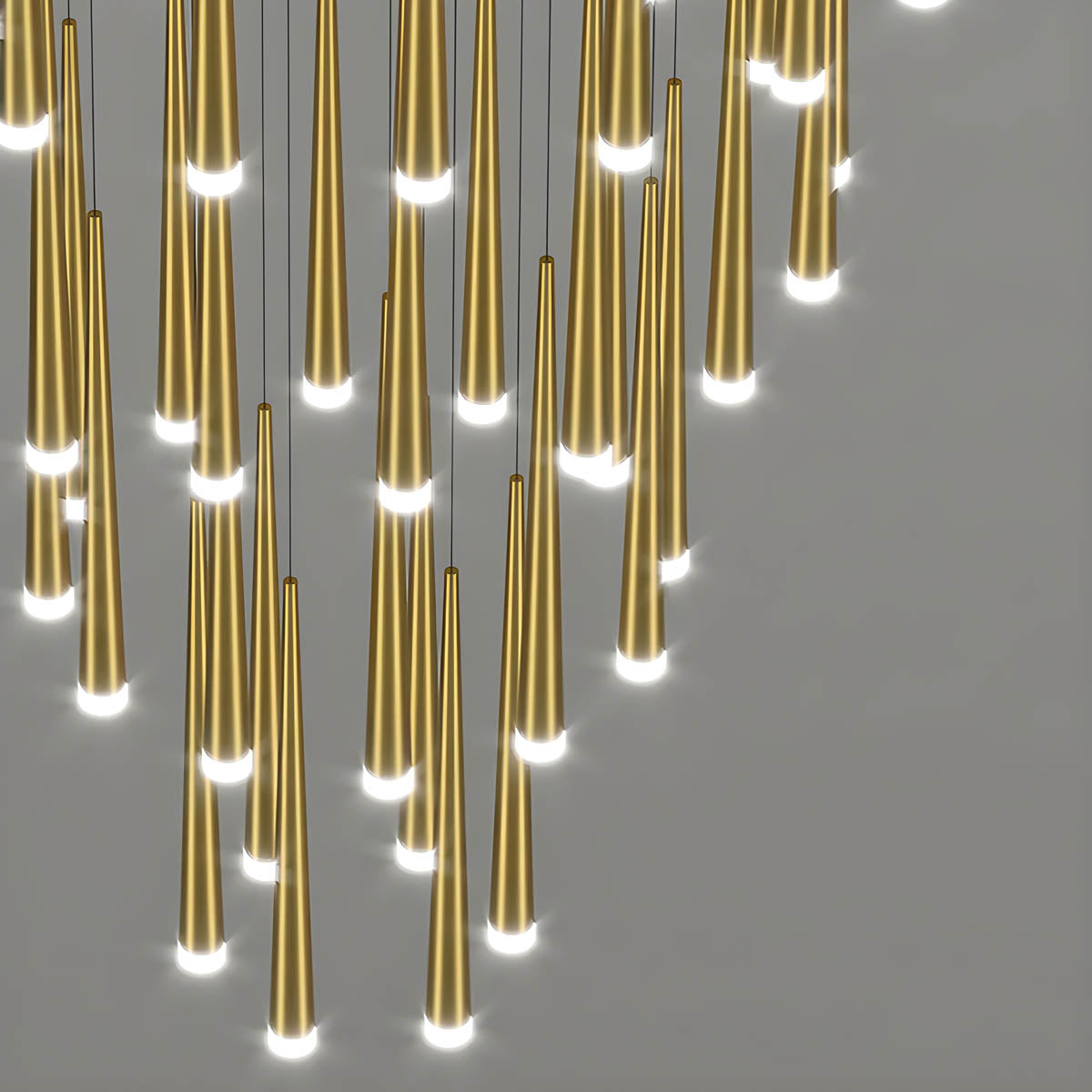 Asterwood Reach Aluminum Chandelier — gallery image 7