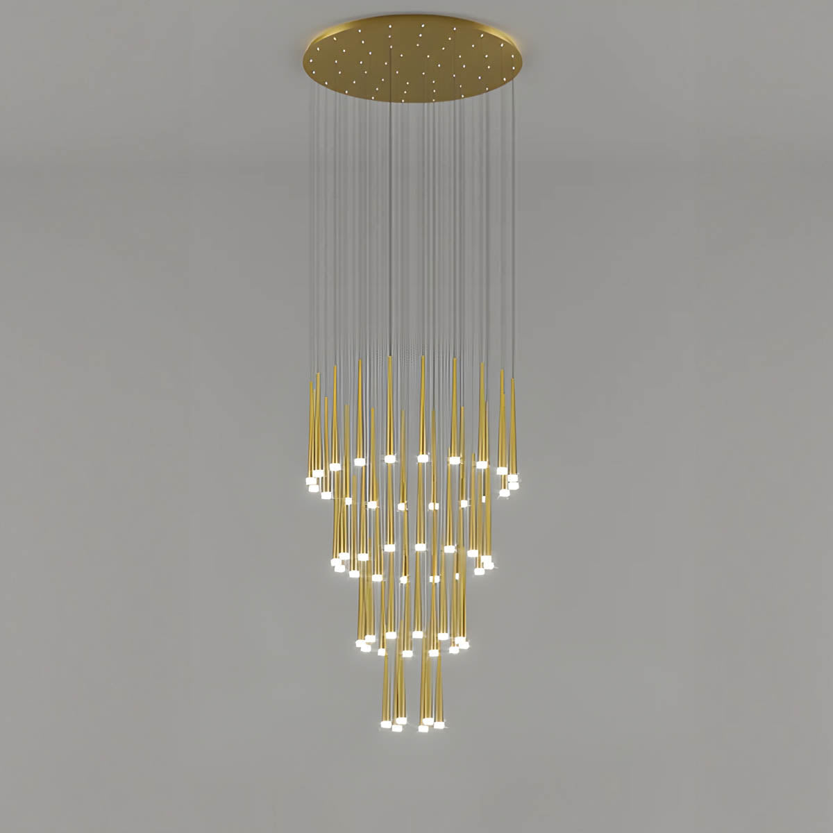 Asterwood Reach Aluminum Chandelier — gallery image 5