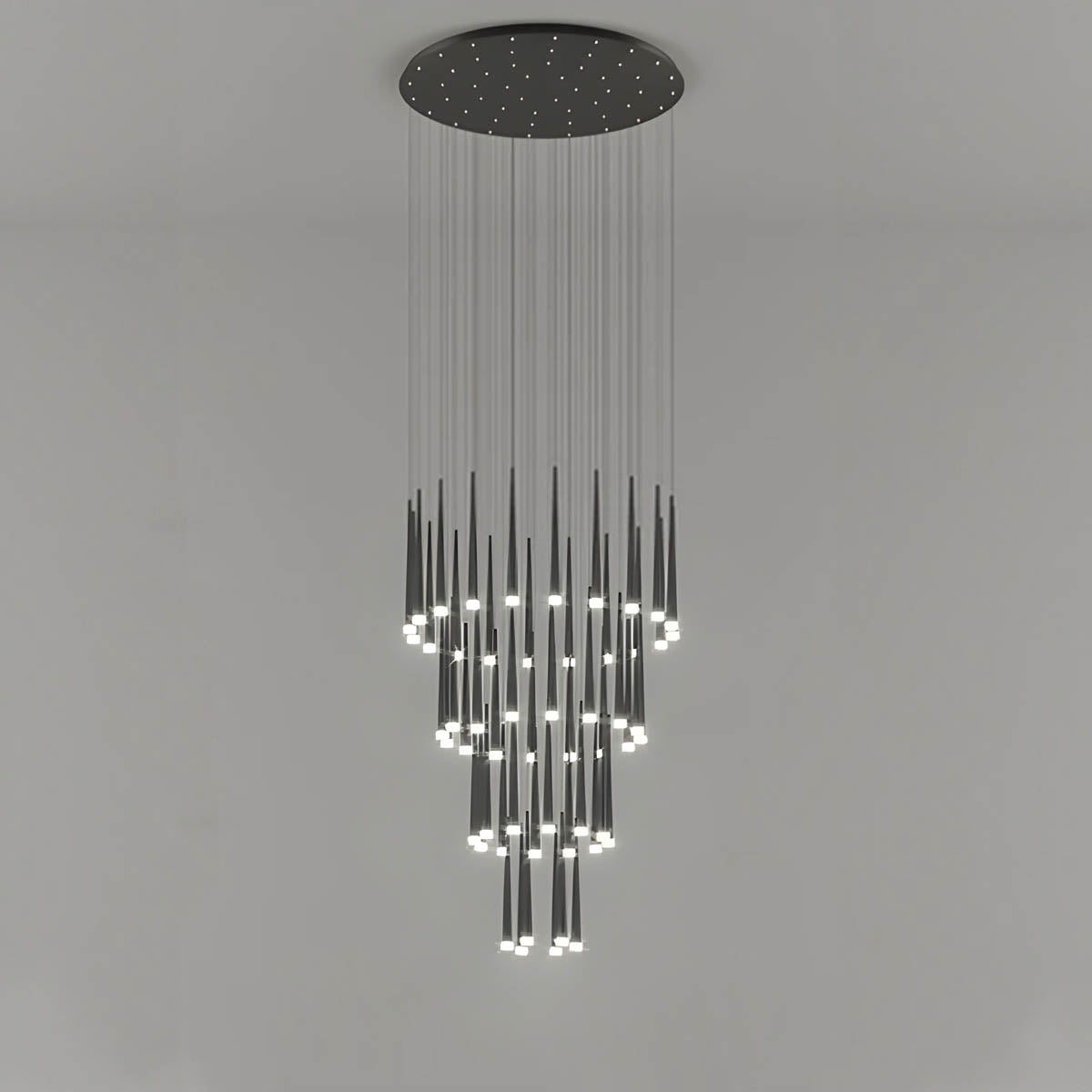 Asterwood Reach Aluminum Chandelier — gallery image 6
