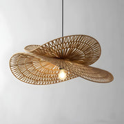 Thornfield Reach Rattan Chandelier — gallery image 7