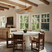 Thornfield Reach Rattan Chandelier — gallery image 6