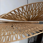 Thornfield Reach Rattan Chandelier — gallery image 9