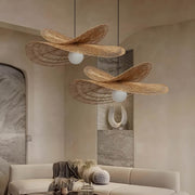Thornfield Reach Rattan Chandelier — gallery image 2