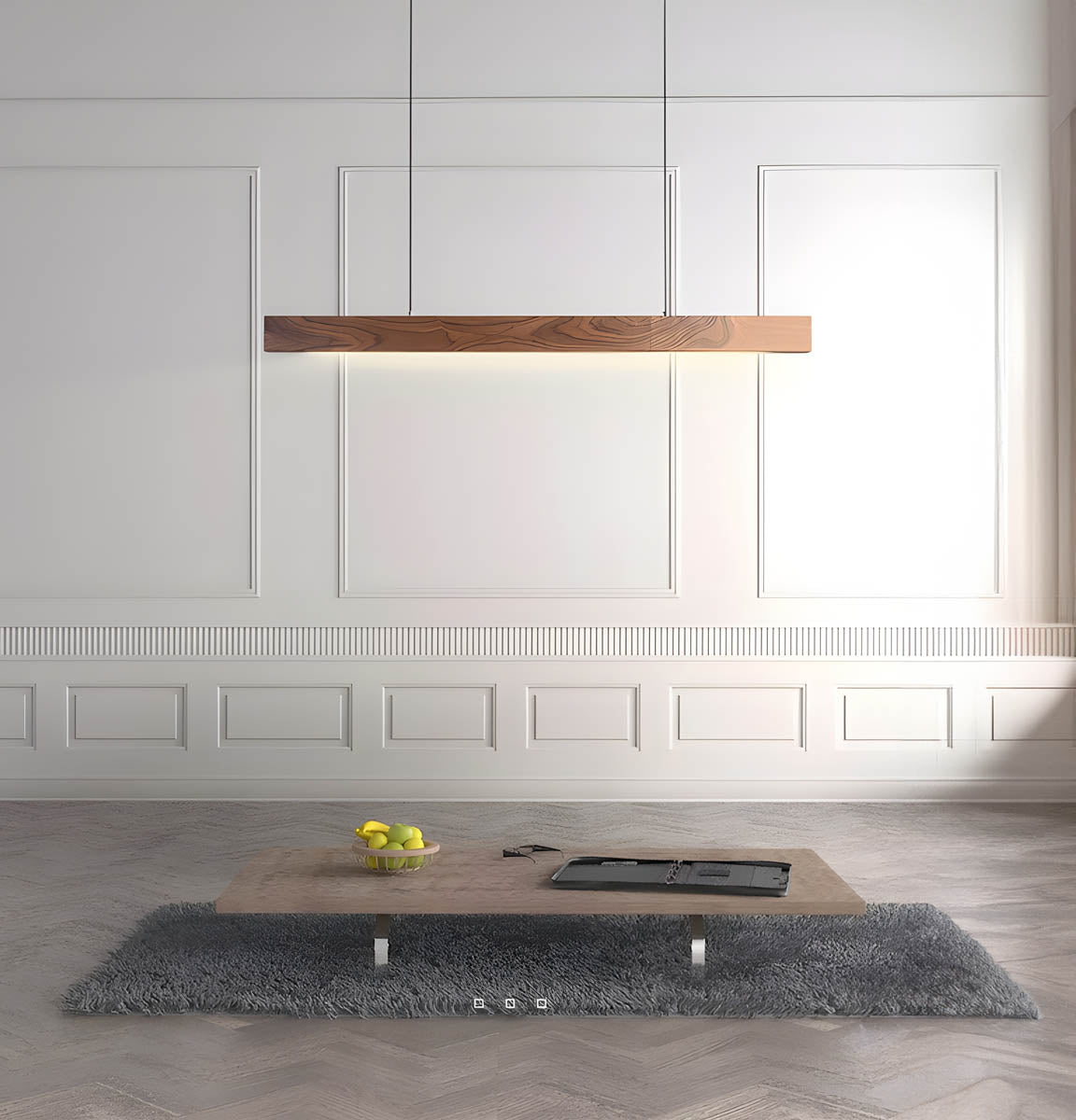Elmwood Reach Wood Pendant Light — gallery image 8