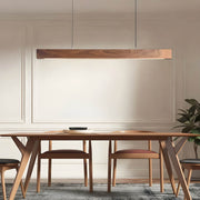 Elmwood Reach Wood Pendant Light — gallery image 2