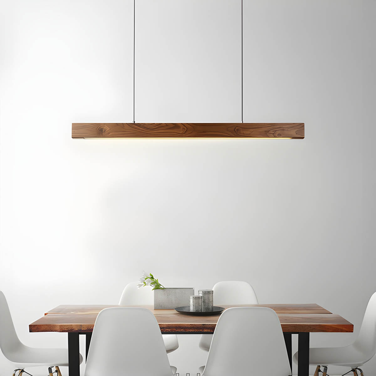 Elmwood Reach Wood Pendant Light — gallery image 4