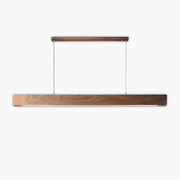 Elmwood Reach Wood Pendant Light — gallery image 1