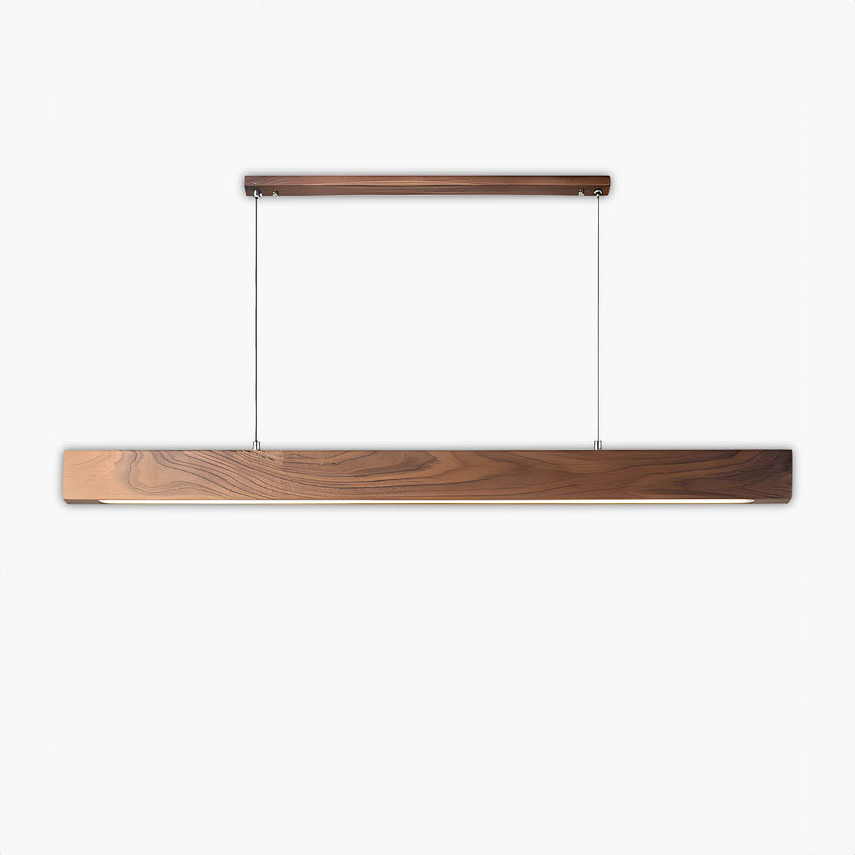 Elmwood Reach Wood Pendant Light — gallery image 1