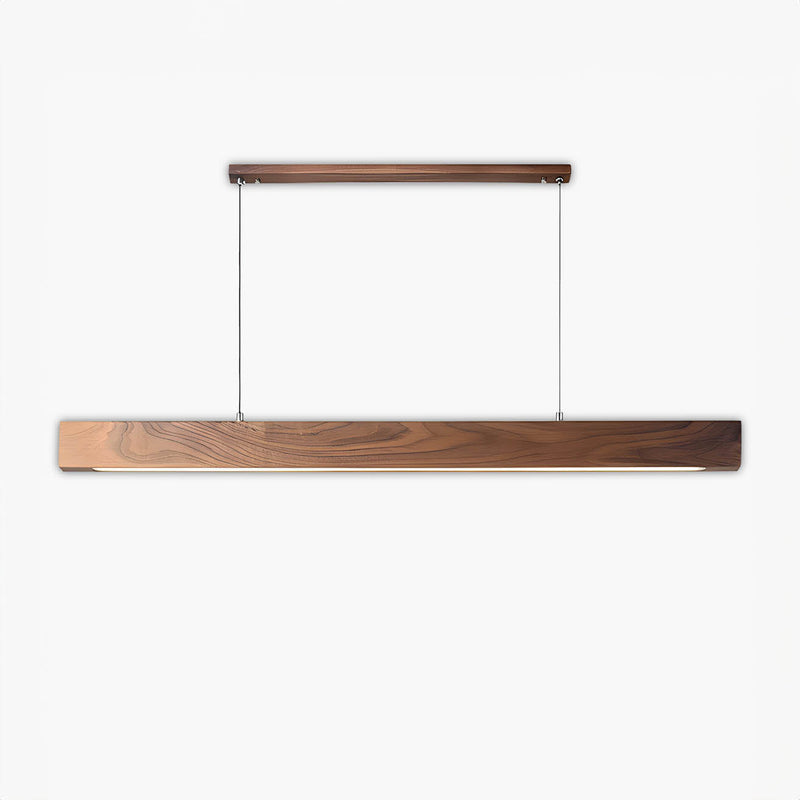 Elmwood Reach Wood Pendant Light — gallery image 1